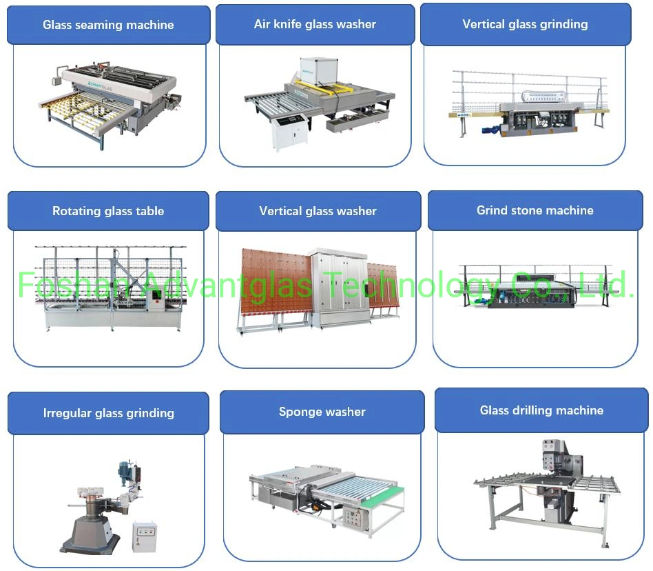 High Speed Glass Seaming Machine for Tempered Glass Machine