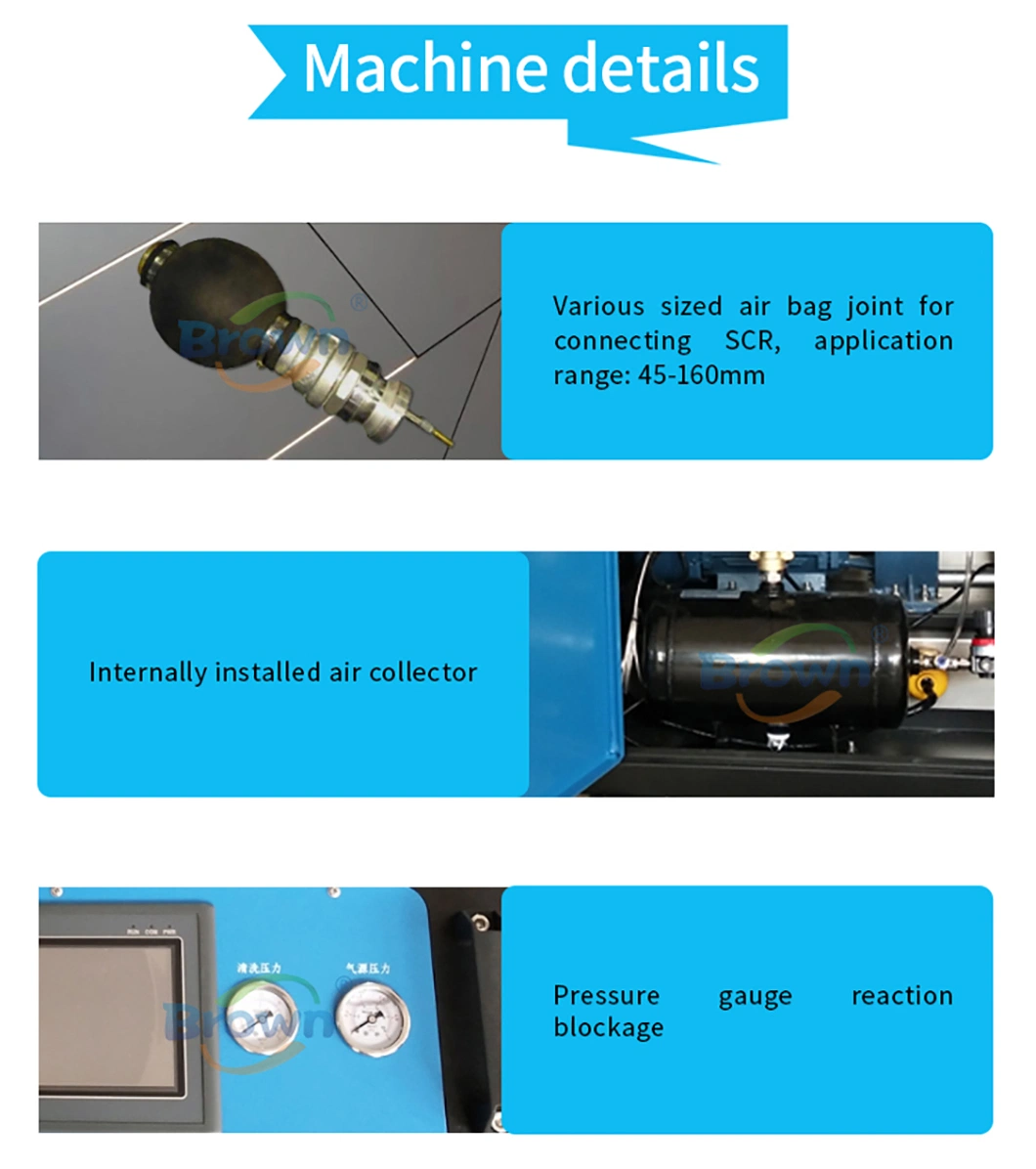 Automatic Car Wash DPF Cleaning Machine Diesel Particulate Filter Catalytic Converter Cleaner Machine Catalyst Cleaning Machine SCR Catalytic System Cleaner