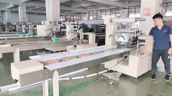 모조 손 가방 포장 기계 왕복 포장 기계 자동 베개 포장 로봇 조작기 보조 포장 기계